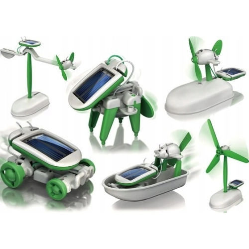 Zestaw Solarny 6w1 Roboty na słońce 2011